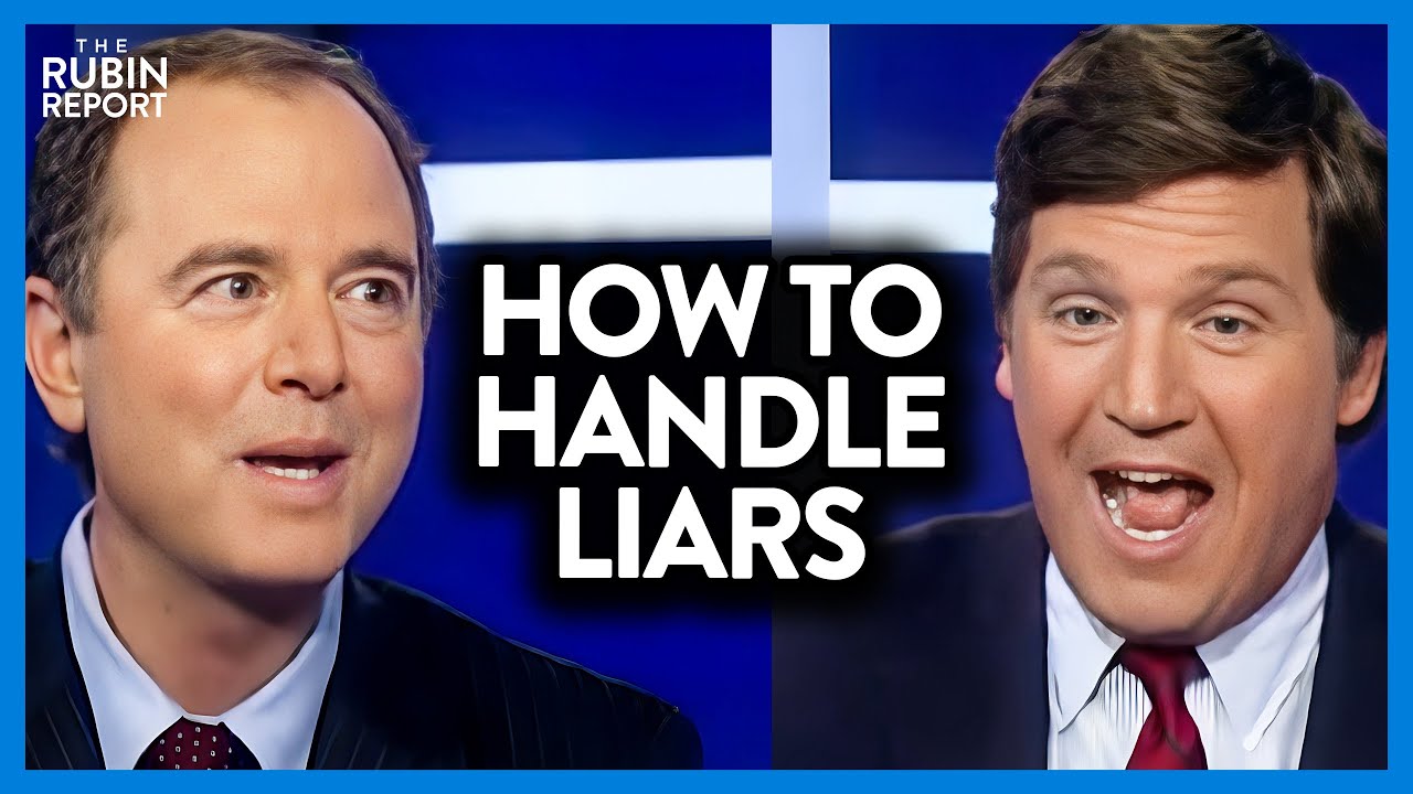 Watch Tucker Carlson Show How to Destroy a Lying Politician Live On-Air | DM CLIPS | Rubin Report