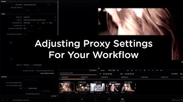 DaVinci Resolve 9 - Adjusting Proxy Settings for your Workflow - Resolve to Premiere CS6