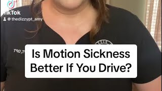 Motion Sickness is Better if YOU Drive by The Dizzy PT Amy 20 views 2 weeks ago 1 minute, 15 seconds