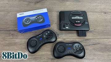 Sega Genesis Mini Wireless controllers by 8Bitdo  M30 2.4G Wireless Gamepad