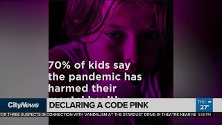 Declaring #codePINK on youth mental health