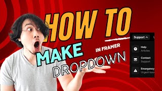 How to make dropdown in framer . Make powerfull dropdown .