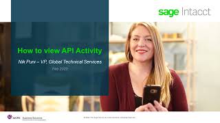 How to create an API report