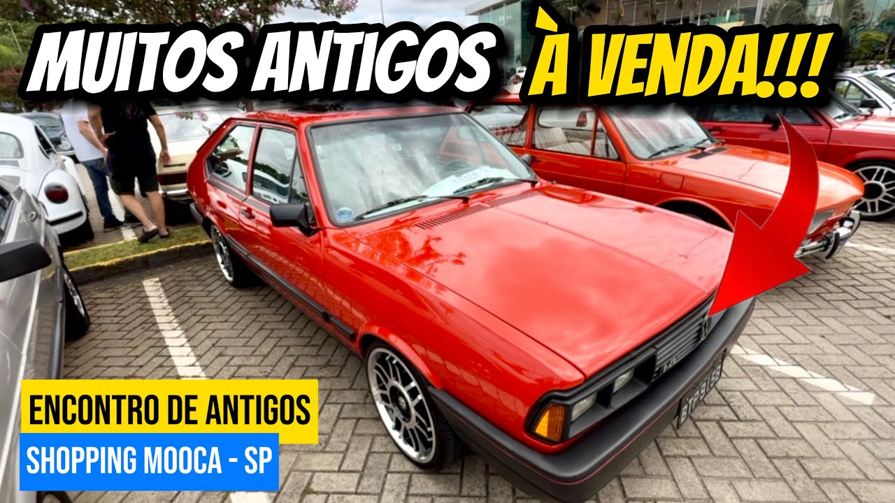 ENCONTRO COM MUITOS ANTIGOS À VENDA! SHOPPING MOOCA - SP!