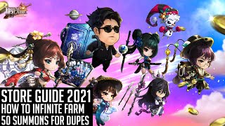 Final Blade - Store Guide 2021/How To Infinite Farm/50 Summons