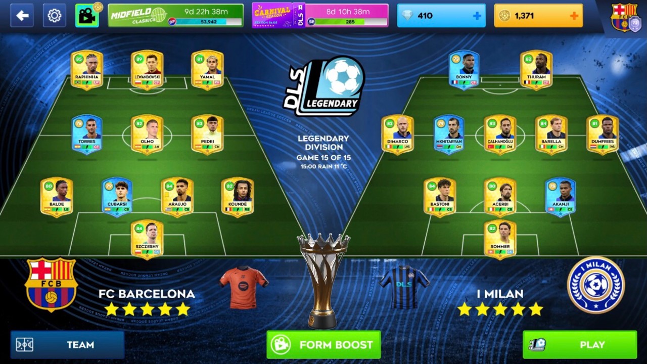 Dls 26 | Fc Barcelona Vs Inter Milan Vs Liverpool | Legendary Division Final🏆🔥