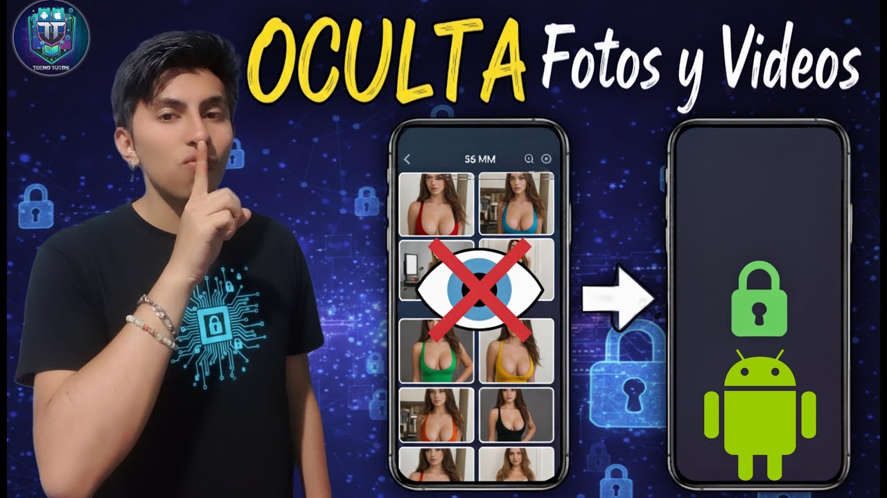 🔒COMO ESCONDER Imágenes y Videos De Tu GALERIA En ANDROID
