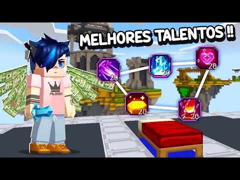 COM ESSES TALENTOS VOCÊ VAI FICAR IMORTAL !! - Blockman Go BedWars