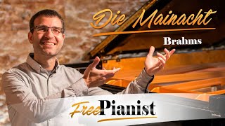 Die Mainacht - KARAOKE / PIANO ACCOMPANIMENT - F sharp Major - Brahms - Op.43 n.2