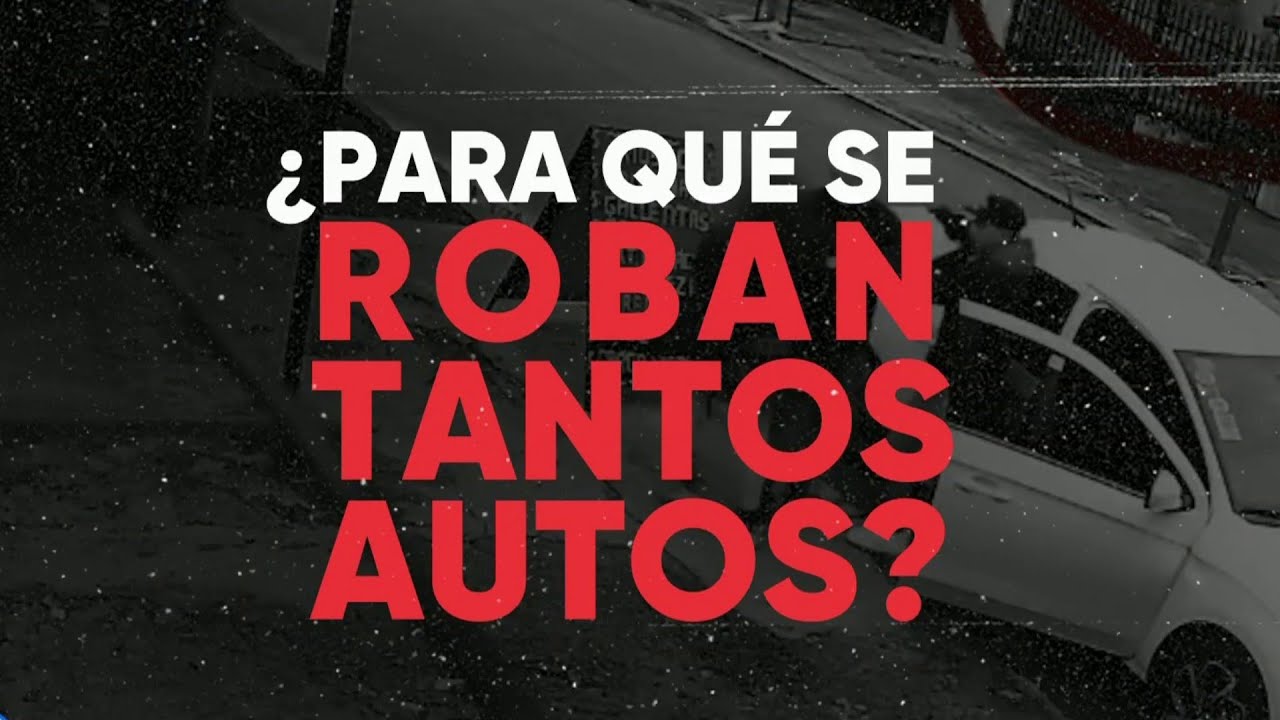 ¿PARA QUÉ se ROBAN tantos AUTOS? - Telefe Noticias