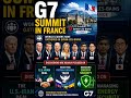 G7 Summit 2026 🌍 Global Leaders Discuss Iran, Ukraine &amp; Energy Crisis #Shorts #globalnews