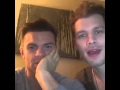 Daniel Gillies & Joseph Morgan's Facebook live stream [2/17/16]