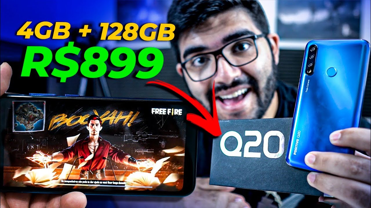 CUSTAVA SÓ R9 e tem 4GB+128GB! O MAIS BARATO QUE JÁ VI!! Vale mesmo a pena? POSITIVO Q20! 🤩🤩