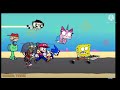 Everyone And Pole Vaulting Zombie Try To Get The Pizza From Spongebob Everyone And Pole Vaulting Zombie Try To Get The Pizza From Spongebob