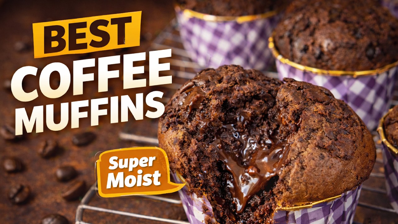 The BEST Coffee Chocolate Muffins That Melt in Your Mouth