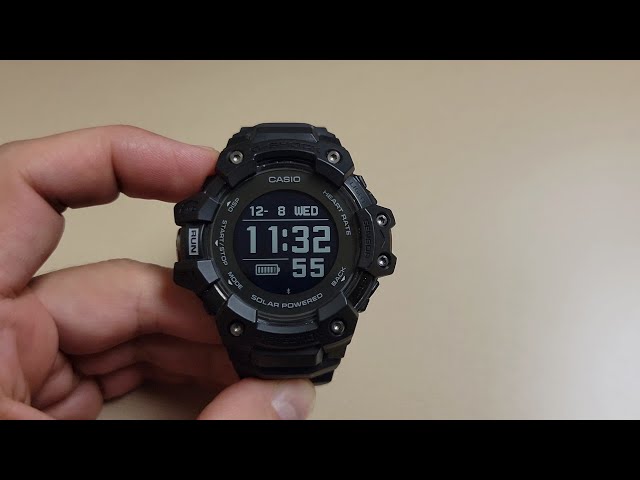 Casio G-Shock MOVE 3 month Review GBD - H1000 - YouTube