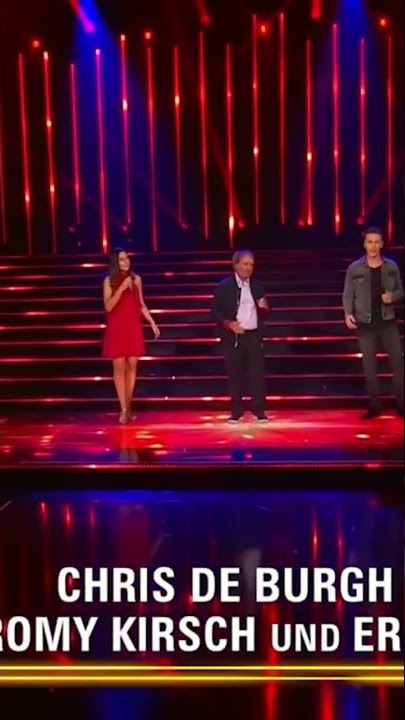 TRAUMHAFT! 😍 Chris de Burgh, Eric Philippi & Romy Kirsch ❤️