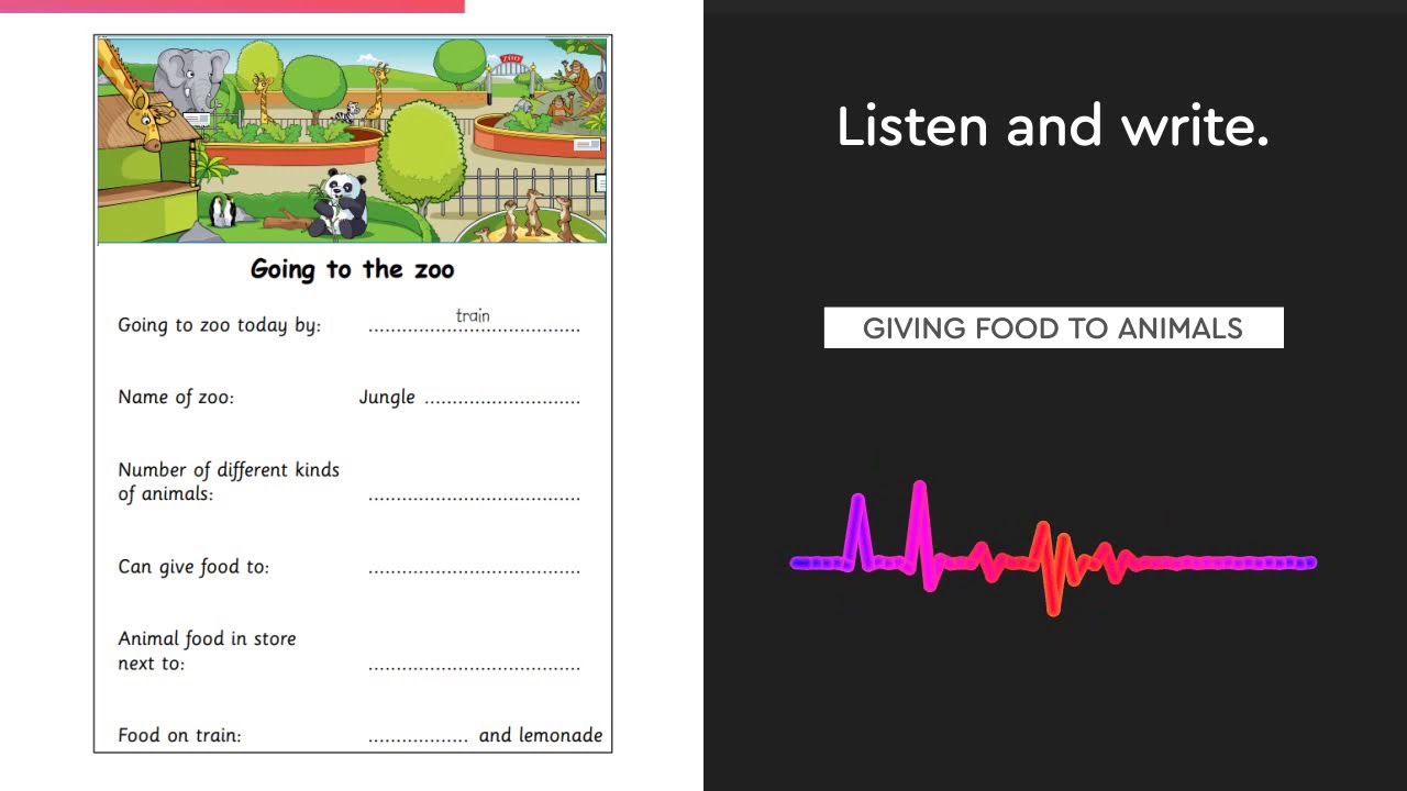 Going to the zoo | A1 Movers Assessment part 2