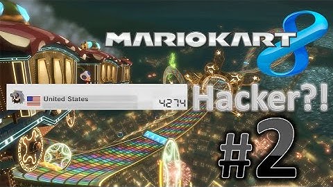 Mario Kart 8 With Friends ONLINE Part 2 - FOUND A HACKER!!!