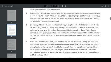 7th Reading Diagnostic Test