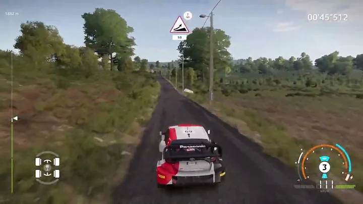 WRC Generations Rally Croatia Shakedown in Rovanperä's Toyota #wrc #wrcgenerations #tgr #toyota