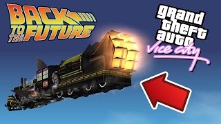 Gta vice city'de uÇan tren İle zaman yolculuĞu !