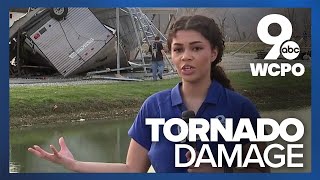 Damage in Indiana, Kentucky after radarconfirmed tornado