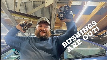 E36 subframe bushings and RTABs removal without fire!
