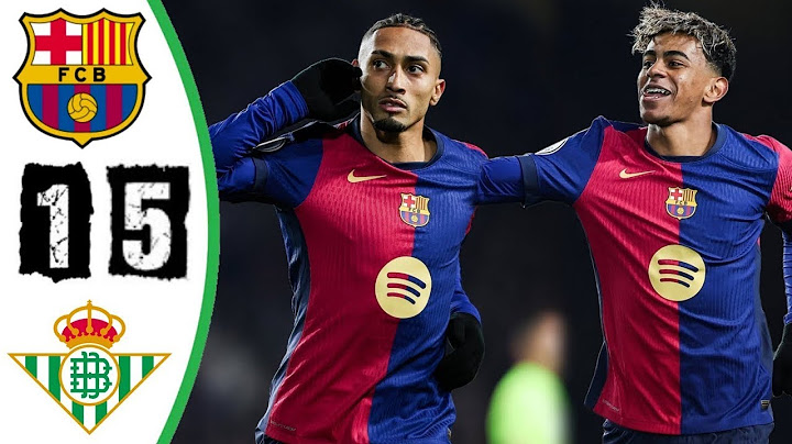 أهداف مباراة برشلونة 5 - 1 ريال بيتيس | كأس ملك إسبانيا دور الـ16