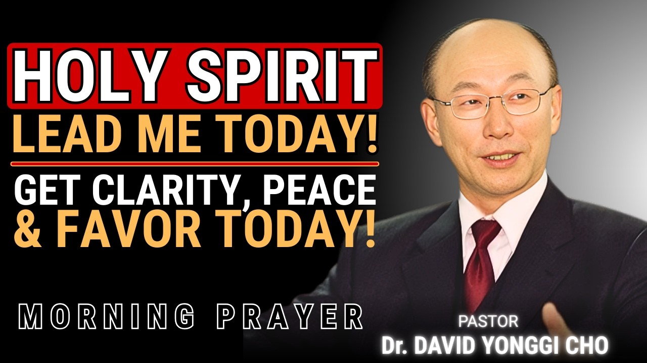 The Holy Spirit Will Guide You Today — Pray This Before You Step Out | Morning Prayer for Direction