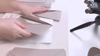 [ASMR] 청첩장 접기 asmr 1시간 Folding wedding invitation cards 1 hour