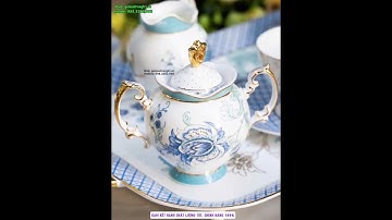 Bộ Ấm Chén Phong Cách Bắc Âu Cao Cấp  Tinh Hoa Từ Thiết Kế Đến Chất Lượng