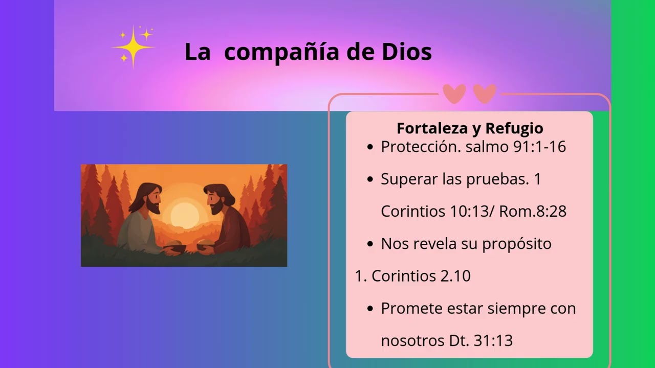 Dios nos acompaña Enseñanza 3 de 6