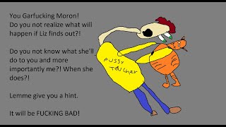 Garfielf Steals Lizs Credit Card