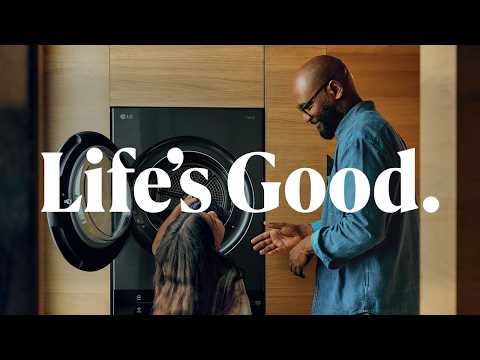 Free up your mind with LG WashTower AI | Life's Good | LG