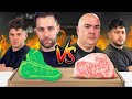 Steak battle vegan steak vs wagyu a5