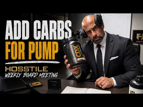 MAKE YOUR CARBS WORK FOR YOU | WEEKLY HOSSTILE BOARD MEETING