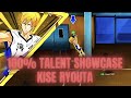100% TALENT SHOWCASE KISE RYOUTA IN KING OF ZONE RANKED | KUROKOS BASKETBALL STREET RIVALS 