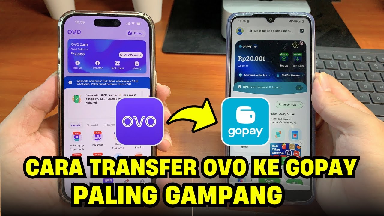 Cara Transfer OVO ke GoPay Terbaru 2026 - YouTube