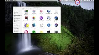 Opening the read&write application on the Mac Desktop.