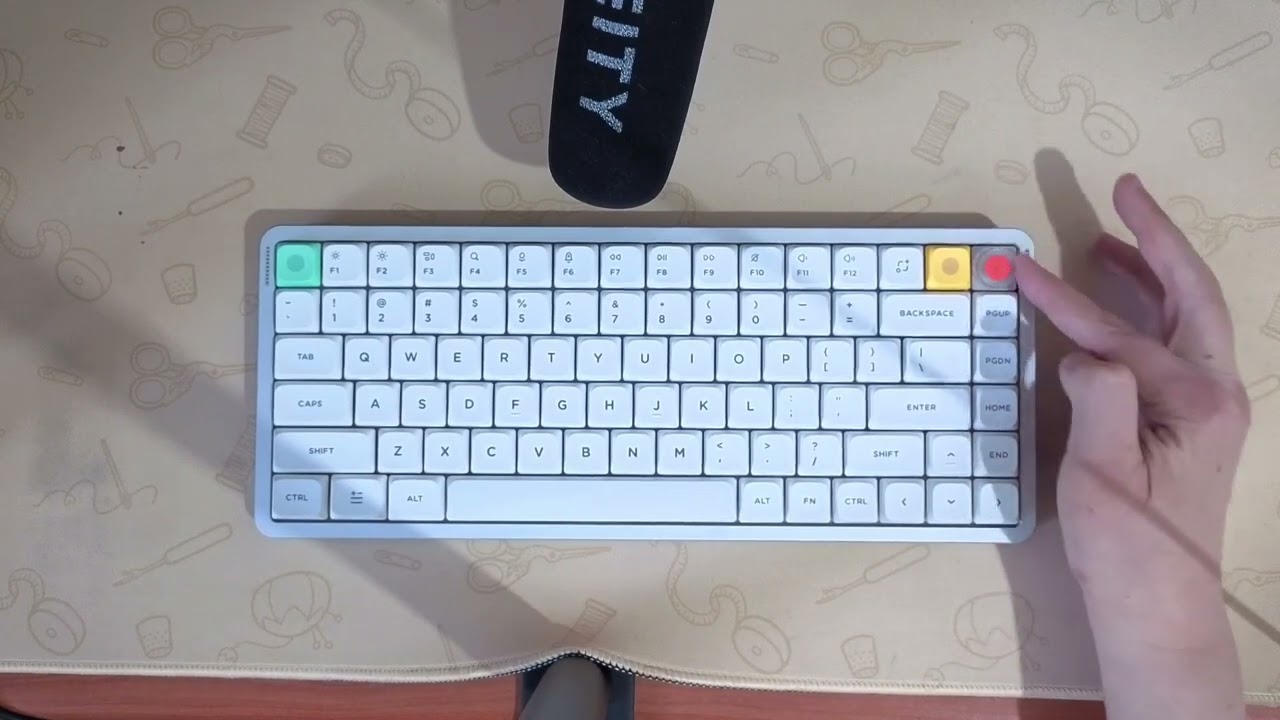 Nuphy Air75 V3 vs Lofree Flow 2 vs IQUNIX Magi96 Sound Test