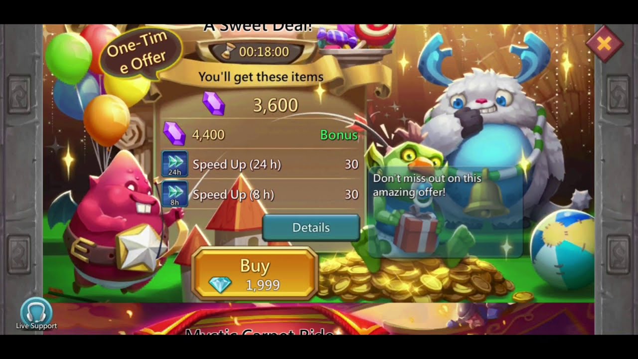 Lords Mobile Buying my daily packs What should you buy? YouTube