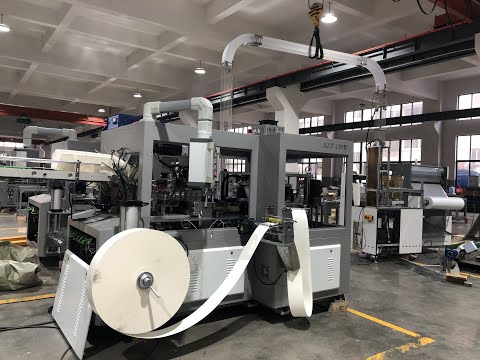 150pcs/Min Paper Donerbox/Flotop Case Noodle Box Machine With Packing