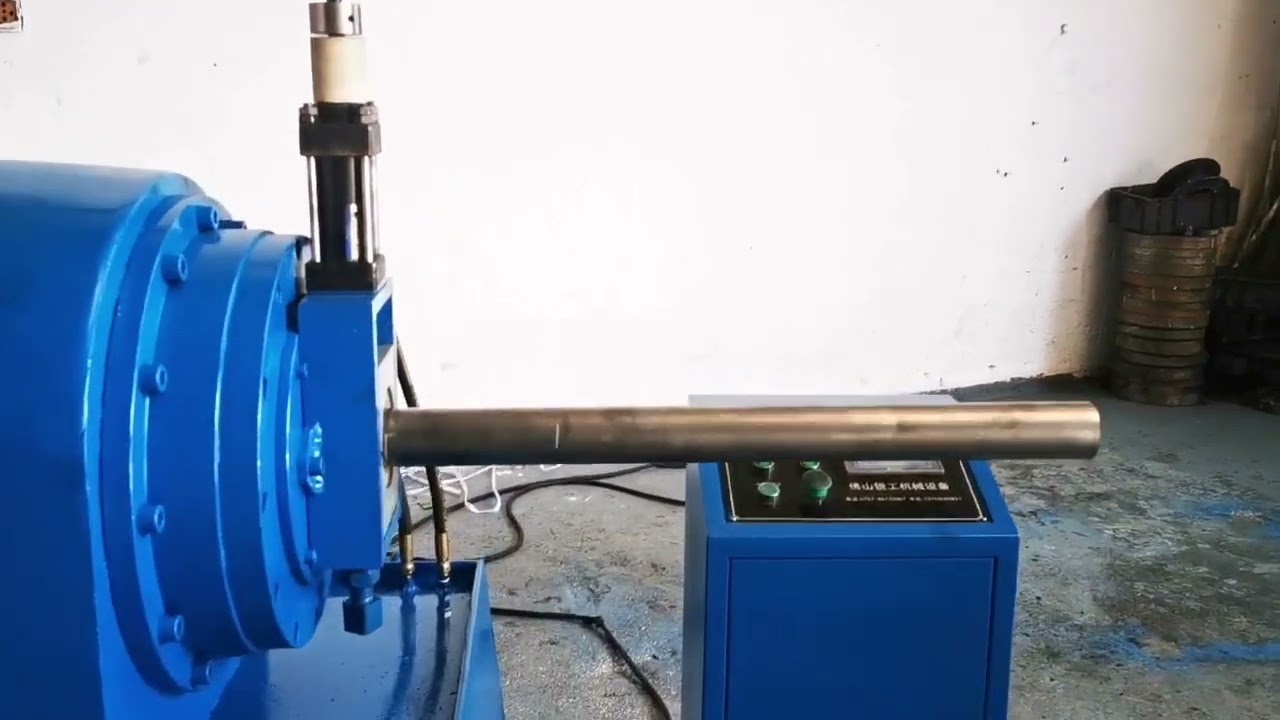 Pipe embossing machine &rotary swaging machine 