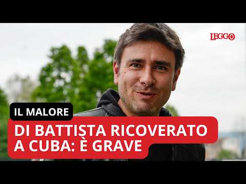 Video Alessandro Di Battista ricoverato in gravi condizioni a Cuba