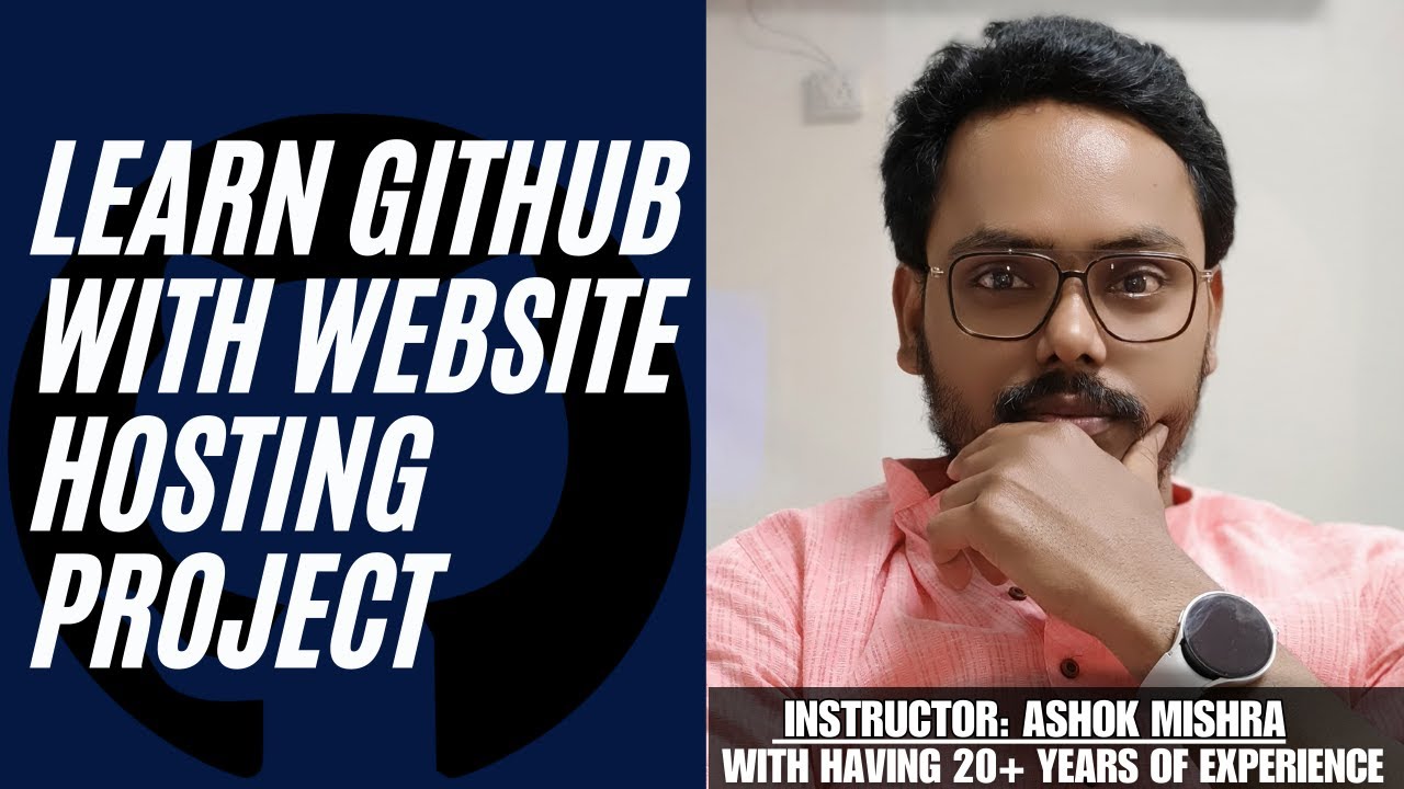 Learn GitHub With Website Hosting Project - YouTube
