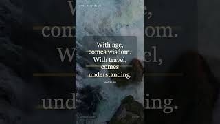 Travel Brings Understanding With Time | Sandra Lake #Shorts