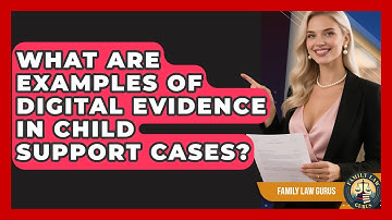 What Are Examples of Digital Evidence in Child Support Cases? | Family Law Gurus News