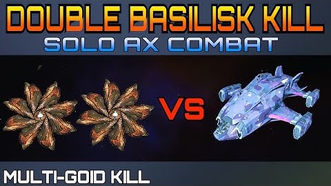 Elite Dangerous [VR] - Double Basilisk Kill [AX Combat][FA Off]