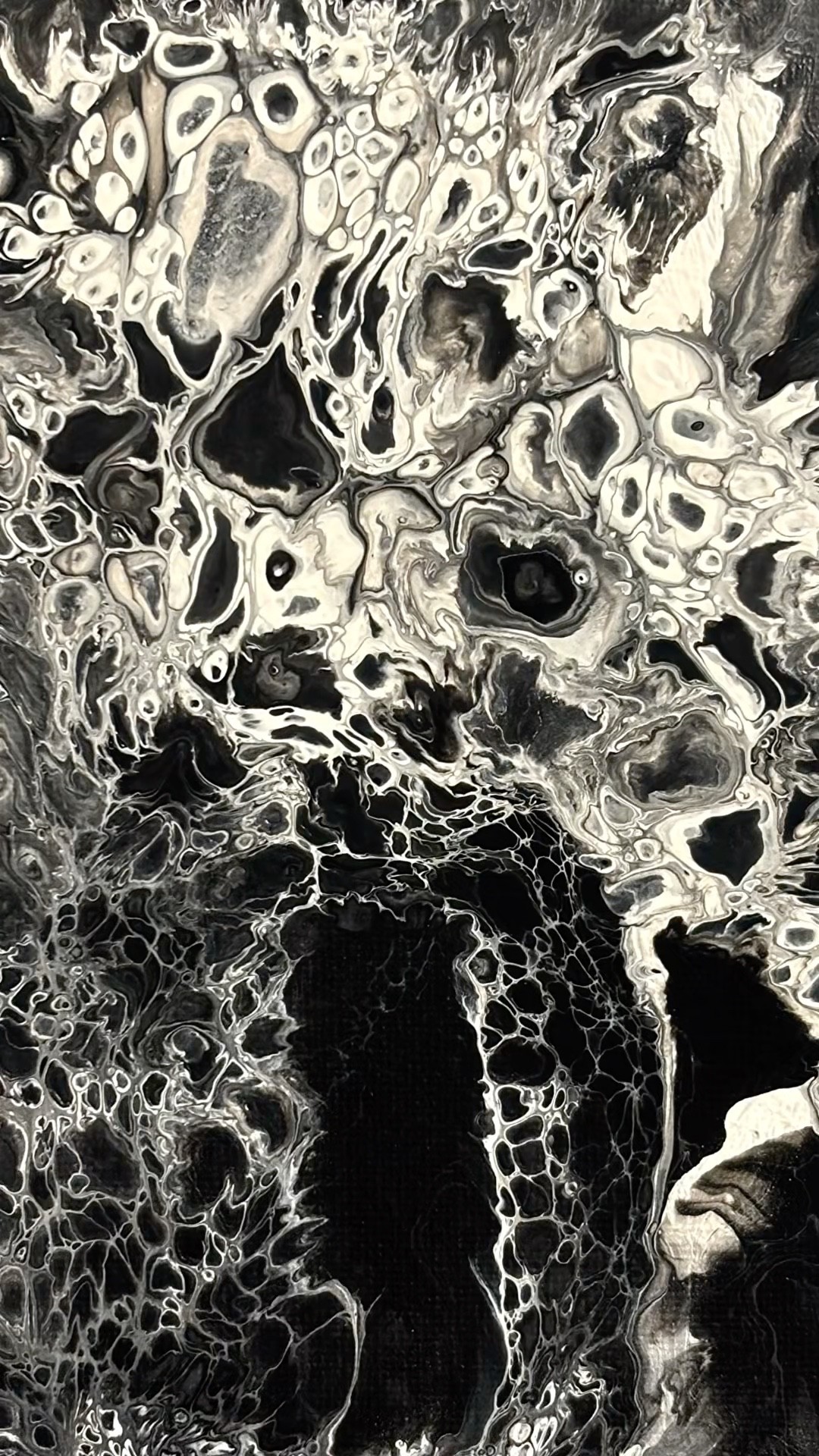 流体アート（フルイドアート）修作 100均素材中心 #fluidart #フルイド